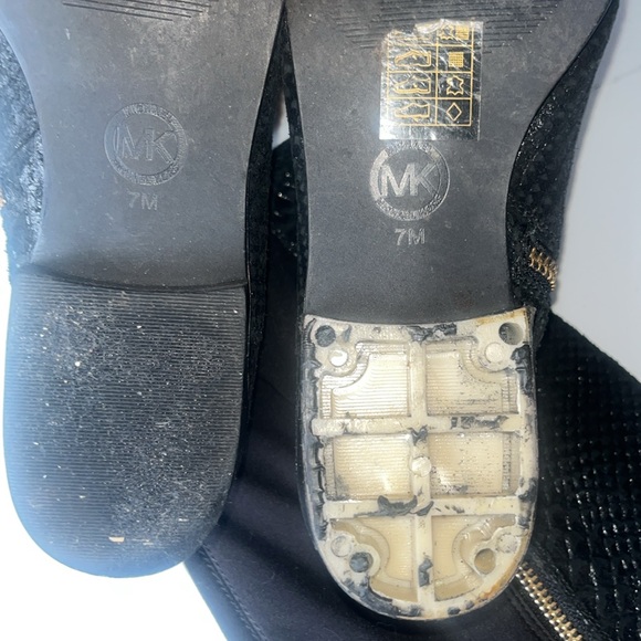 3/$15. MK Knee length leather boots 7 - Picture 7 of 8